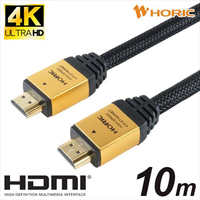 ホ－リック ハイスピードHDMIケーブル(10m) HDM100463GD