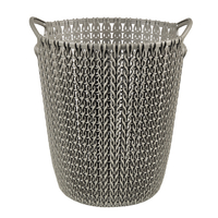 藤栄 ダストボックス 7L Knit ブラウン ﾆﾂﾄﾀﾞｽﾄﾎﾞﾂｸｽ7Lﾌﾞﾗｳﾝ