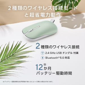 ASUS Marshmallow Mouse MD100 オートミルクまたはグリーンティーラテ MD100_MOUSE_BG-イメージ17