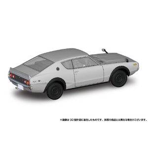 アオシマ 1/32 ザ・スナップキット No．18-A ニッサン C110スカイラインGT-R(シルバー) Aｽﾅﾂﾌﾟ18AC110ｽｶｲﾗｲﾝGTRS-イメージ2