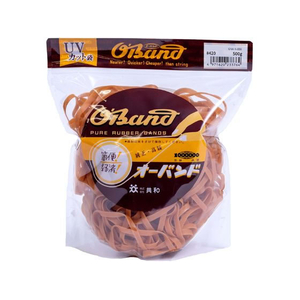 共和 輪ゴム オーバンド 透明袋 #420 アメ 500g FC873SZ-GNA-N-008-イメージ1