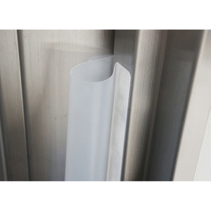 トラスコ中山 TRUSCO PP指詰め防止ストッパー 透明 長さ440mm 2個入 FC082FY-1612930-イメージ2