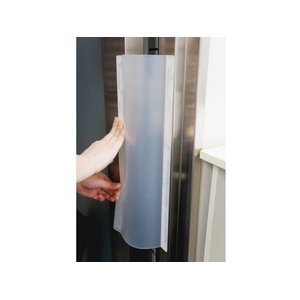 トラスコ中山 TRUSCO PP指詰め防止ストッパー 透明 長さ440mm 2個入 FC082FY-1612930-イメージ4