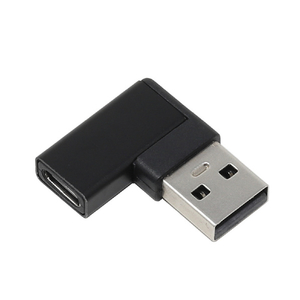 アイネックス USBアダプタ Aオス - Cメス 右L型 10Gbps U32AC-RFAD-イメージ1