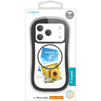 MSソリューションズ iPhone 17 Pro用耐傷・耐衝撃ハイブリッドケース 「ViAMO mag」 ダークグレー LN-IP25VMMGY