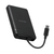エレコム USB Type-C(TM)ケーブル一体モバイルバッテリー(5000mAh/12W) ブラック DE-C62-5000BK-イメージ2