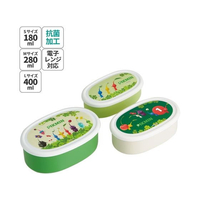 スケーター 抗菌 シール容器 3P ピクミン FC311SN-SRS3SAG