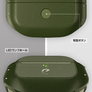 KeyBudz AirPods Pro(第2/1世代)用Element 防水ケース カーボンブラック KB99074APP2-イメージ12