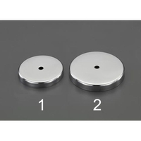 エスコ マグネット 6mm穴付 φ67×9.5mm FCY0599-EA781GC-1