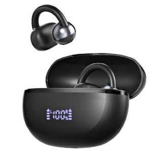 HAYLOU Airfree イヤーカフ型完全ワイヤレスイヤフォン ブラック HL-AFBK-イメージ10