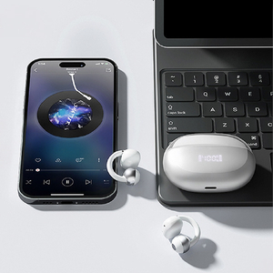 HAYLOU Airfree イヤーカフ型完全ワイヤレスイヤフォン ブラック HL-AFBK-イメージ12