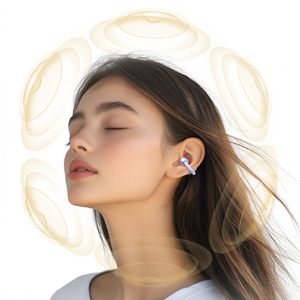HAYLOU Airfree イヤーカフ型完全ワイヤレスイヤフォン ブラック HL-AFBK-イメージ8
