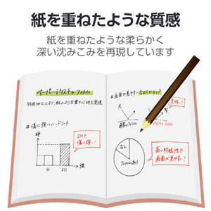 エレコム 11インチiPad Air(M3/M2)用フィルム 紙心地 文字用 なめらかタイプ TB-A25MFLAPNS-イメージ5