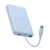 エレコム USB Type-C(TM)ケーブル一体モバイルバッテリー(5000mAh/12W) ブルー DE-C62-5000BU-イメージ2