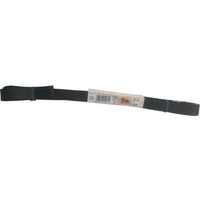 ユタカメイク ゴム チューブロープ 20mm×4m ブラック4202 FC794GC-3677796
