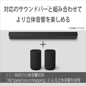 SONY スピーカーシステム ブラック SA-RS5-イメージ3