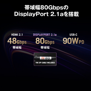 ASUS 液晶ディスプレイ ROG Swift OLED PG32UCDM3 ブラック PG32UCDM3-イメージ7