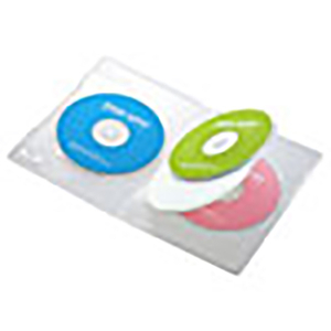 サンワサプライ DVD-TN4-10CL DVDトールケース(4枚収納・10枚