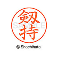 シヤチハタ ネームペン用ネーム シルバー 既製 剱持 FC46804-X-GPS-1033