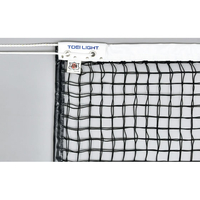 トーエイライト TOEI LIGHT トーエイライト/硬式テニスネット ポリエチレン無結節 白帯ポ FCJ065B-B2286