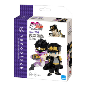 カワダ ナノブロック 『ジョジョの奇妙な冒険 スターダストクルセイダース』  空条 承太郎 / スタープラチナ 空条 承太郎 / スタープラチナ NBCC266ｼﾞﾖｼﾞﾖSCｸｳｼﾞﾖｳｼﾞﾖｳ-イメージ2