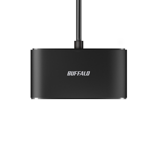 バッファロー USB-C 3．2Gen1バスパワー3ポートハブPD対応 ブラック BSH3U330C1PBK-イメージ10