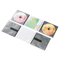 エレコム CD・DVDケース(10枚入り) ブラック CCD-DP2C10BK