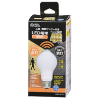 オーム電機 LDA8LGR51 LED電球 E26口金 全光束840lm(8．1W一般電球