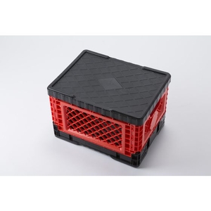 トラスコ中山 折りたたみメッシュコンテナ25L用フタ FC306GK-1148117-イメージ2