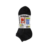 おたふく手袋 Sソックス ショート先丸 黒×灰 LL 2P FCE334Z