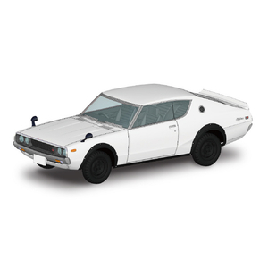 アオシマ 1/32 ザ・スナップキット No．18-B ニッサン C110スカイラインGT-R(ホワイト) Aｽﾅﾂﾌﾟ18BC110ｽｶｲﾗｲﾝGTRW-イメージ3