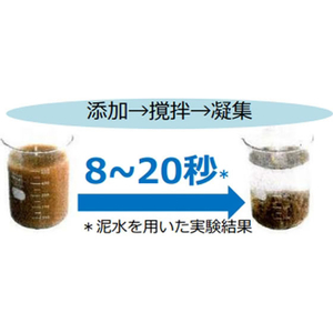 エスコ 1kg 天然無機質系 凝集剤 FCJ592M-EA922KF-61-イメージ2