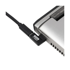 アイネックス USBアダプタ Aオス - Cメス 左L型 10Gbps U32AC-LFAD-イメージ5