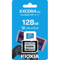 キオクシア microSDXC UHS-Iメモリカード(128GB) EXCERIA G2 KMU-B128G