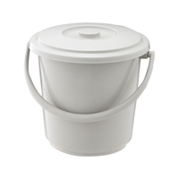 リス ベルク バケツ 10SB 本体 ライトグレー FC878LE-1961420