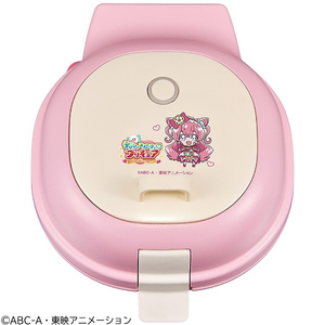 シーシーピー こんがりきゃらパンケーキメーカー デリシャスパーティプリキュア ピンク KM-PM71-DP シーシーピー こんがりきゃらパンケーキメーカー デリシャスパーティプリキュア ピンク KM-PM71-DP