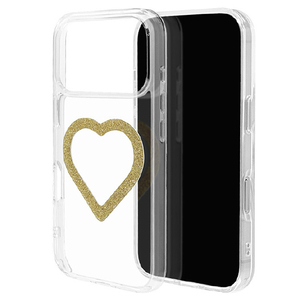 ラスタバナナ iPhone17 Pro用MIGNU ハイブリッドケース 磁力充電対応 ラメゴールド 9042IP5BHPMGD-イメージ1