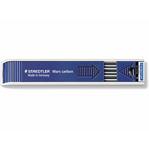 ステッドラー マルスカーボン ホルダー芯 HB 12本 F049666-200-HB-イメージ1