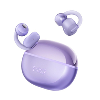 HAYLOU Airfree イヤーカフ型完全ワイヤレスイヤフォン パープル HL-AFPL