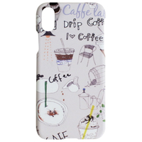 Happymori iPhone XR用ケース Americano Bar HM14466I61