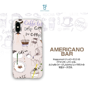 Happymori iPhone XR用ケース Americano Bar HM14466I61-イメージ2