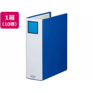 キングジム スーパードッチ脱・着イージー とじ厚80mmA4青 10冊 1箱(10冊) F821368-2478Aｱｵ-イメージ1