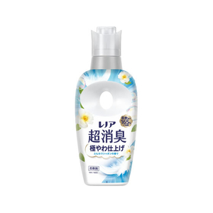 Ｐ＆Ｇ レノア超消臭 極やわ仕上げ ふんわりシャボンの香り 本体 475mL FCJ295F-イメージ1