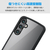 エレコム Galaxy A55 5G用TOUGH SLIM LITE フレームカラー ストラップホールシート付 ブラック PM-G243TSLFCBK-イメージ4