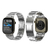 KeyBudz Apple Watch 49/46/45/44mm Spectra プレミアムステンレスバンド ポリッシュシルバー KB28466AW-イメージ1