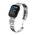 KeyBudz Apple Watch 49/46/45/44mm Spectra プレミアムステンレスバンド ポリッシュシルバー KB28466AW-イメージ4