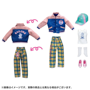タカラトミー リカちゃん レトロリカ セーラーズ スタジャンファッション ﾚﾄﾛﾘｶｾ-ﾗ-ｽﾞｽﾀｼﾞﾔﾝﾌｱﾂｼﾖﾝ-イメージ2