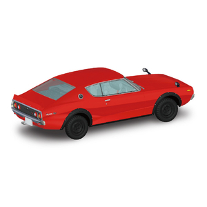 アオシマ 1/32 ニッサン ザ・スナップキット No．18-C C110スカイラインGT-R(レッド) Aｽﾅﾂﾌﾟ18CC110ｽｶｲﾗｲﾝGTRR-イメージ4