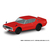 アオシマ 1/32 ニッサン ザ・スナップキット No．18-C C110スカイラインGT-R(レッド) Aｽﾅﾂﾌﾟ18CC110ｽｶｲﾗｲﾝGTRR-イメージ1