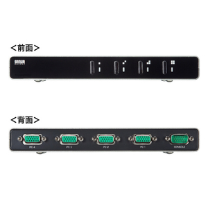 サンワサプライ パソコン自動切替器(4：1) SW-KVM4LUN2-イメージ3